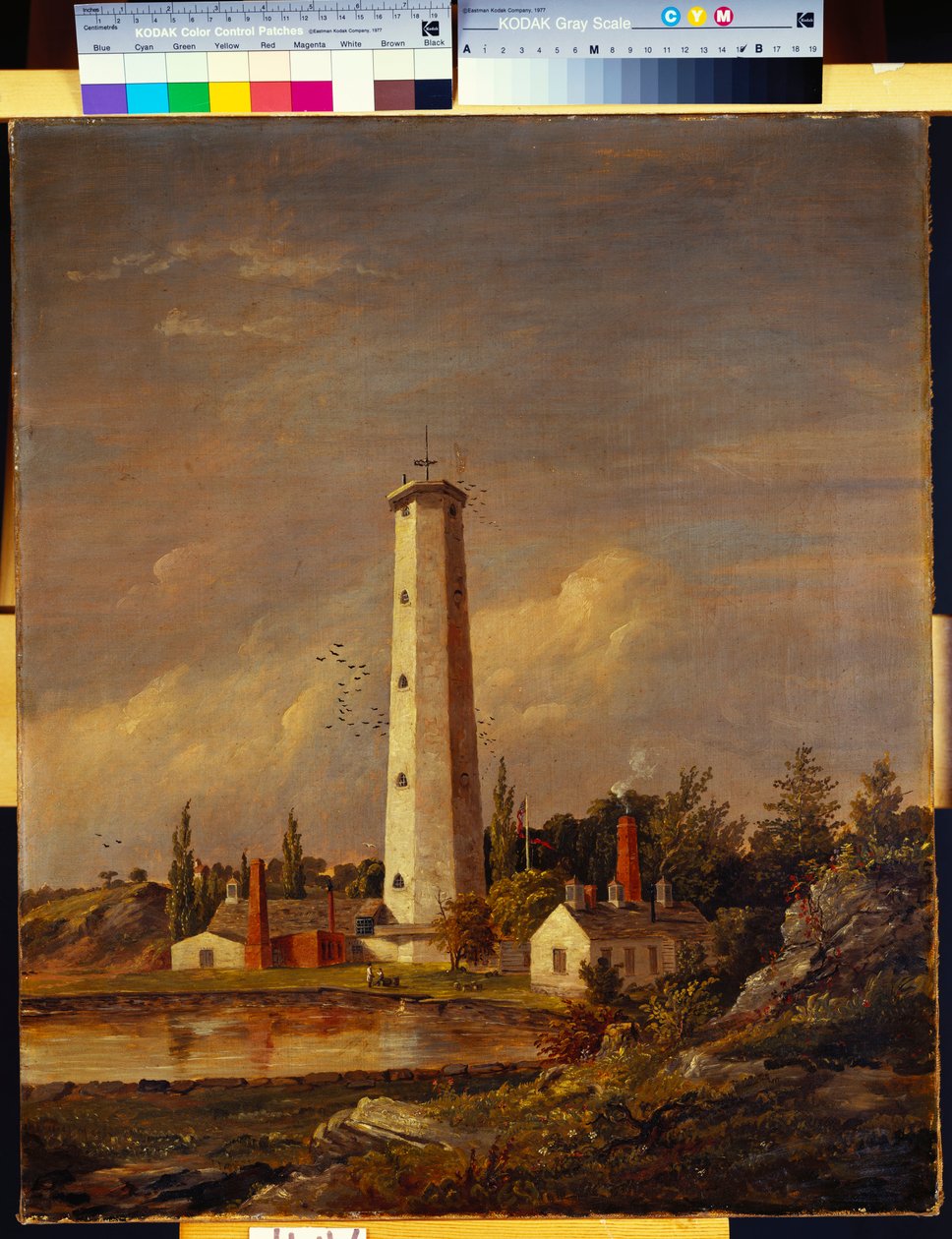 Tour de tir, 1845 - Jasper Francis Cropsey