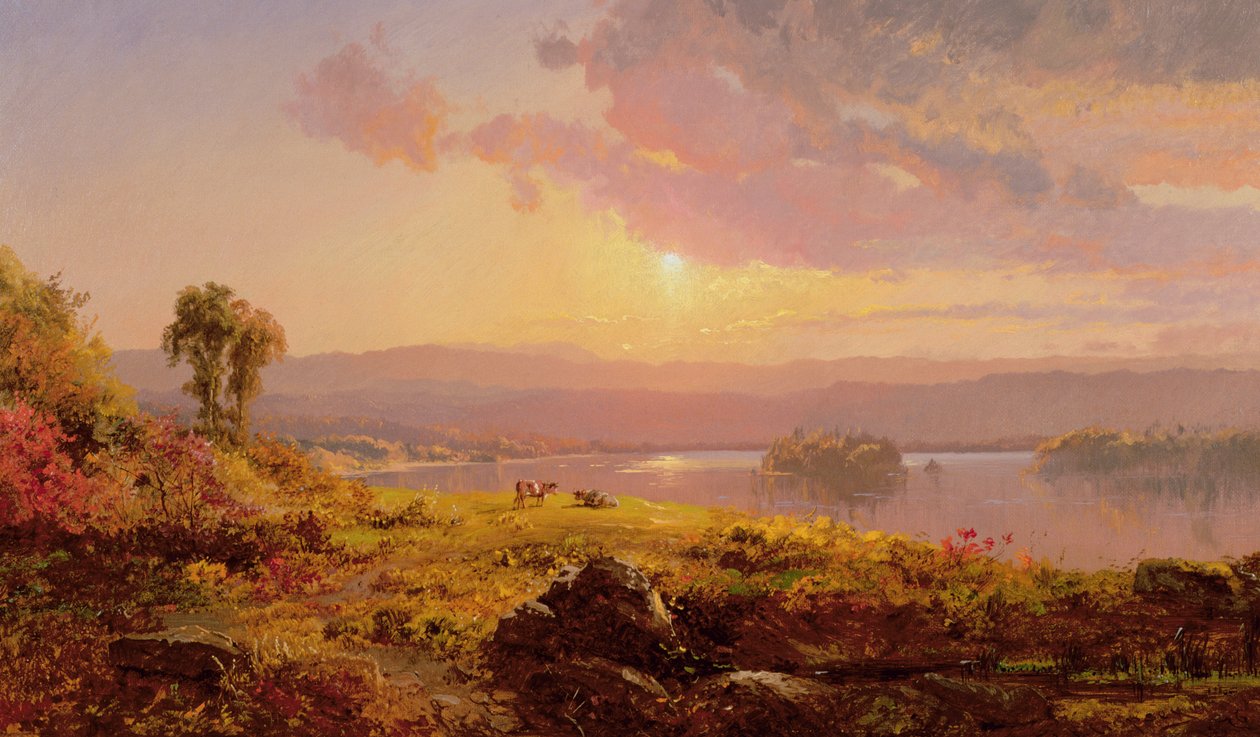 Rivière Susquehanna, 1876 - Jasper Francis Cropsey
