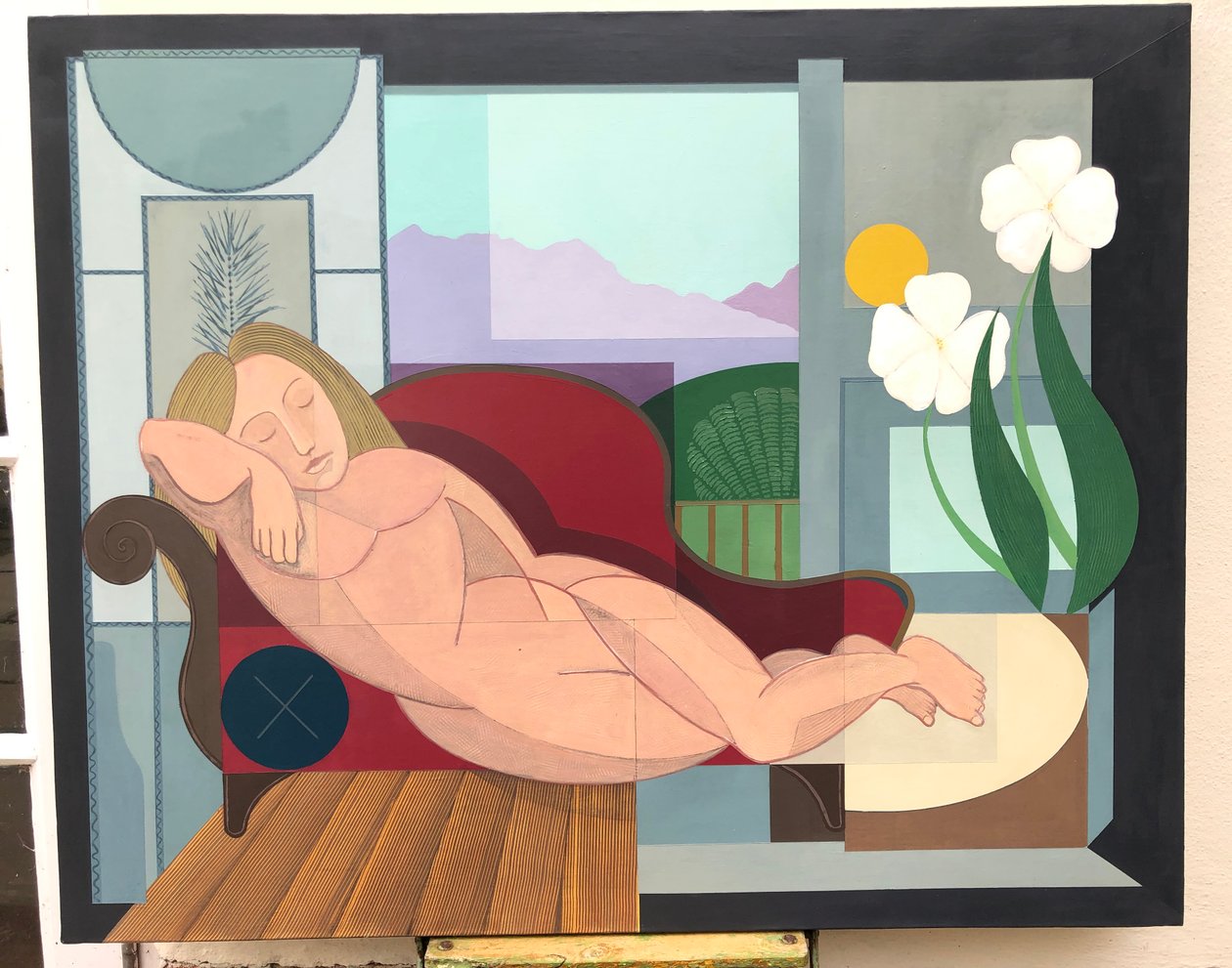 rêves au repos (peinture) - Jasper Galloway