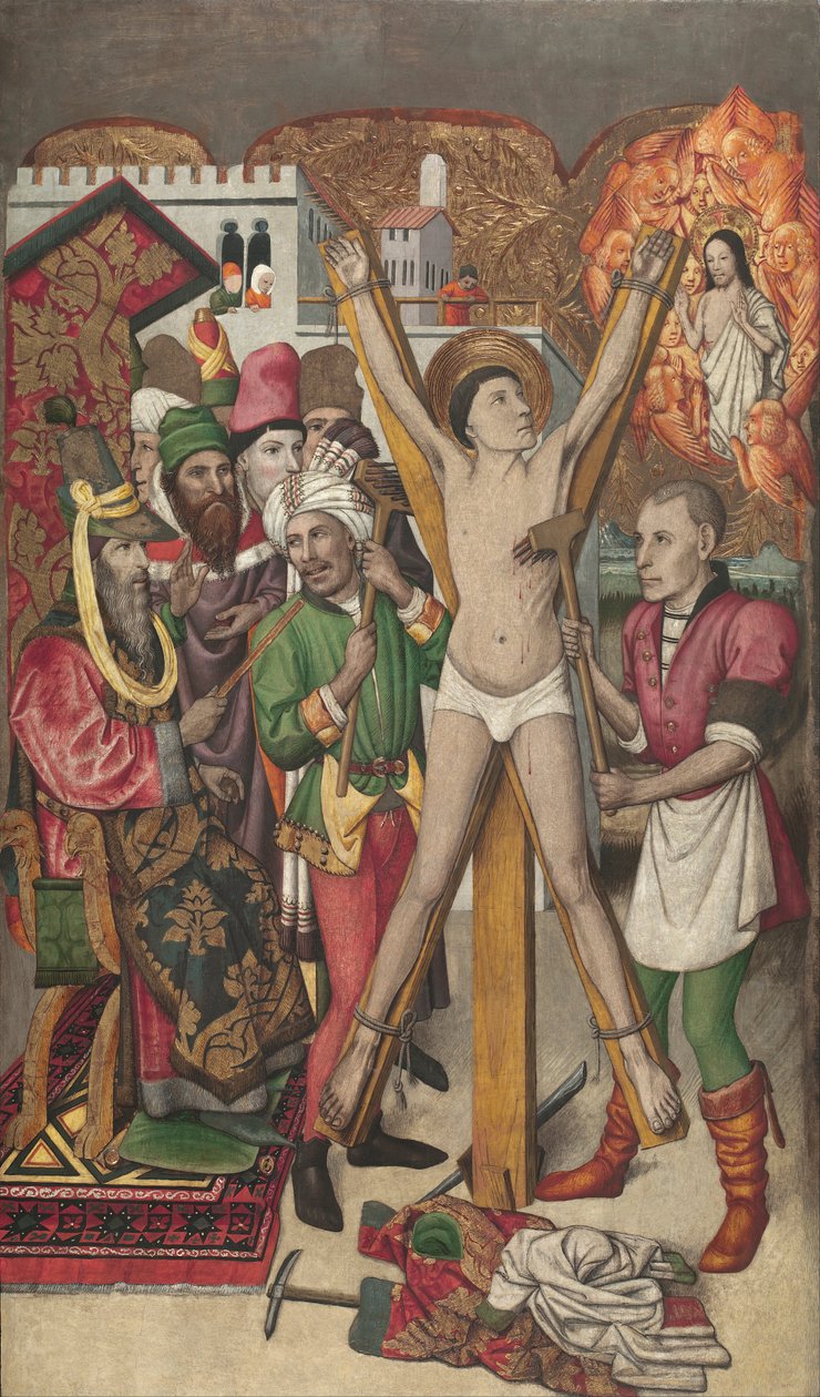 Saint Vincent sur le chevalet - Jaume Huguet