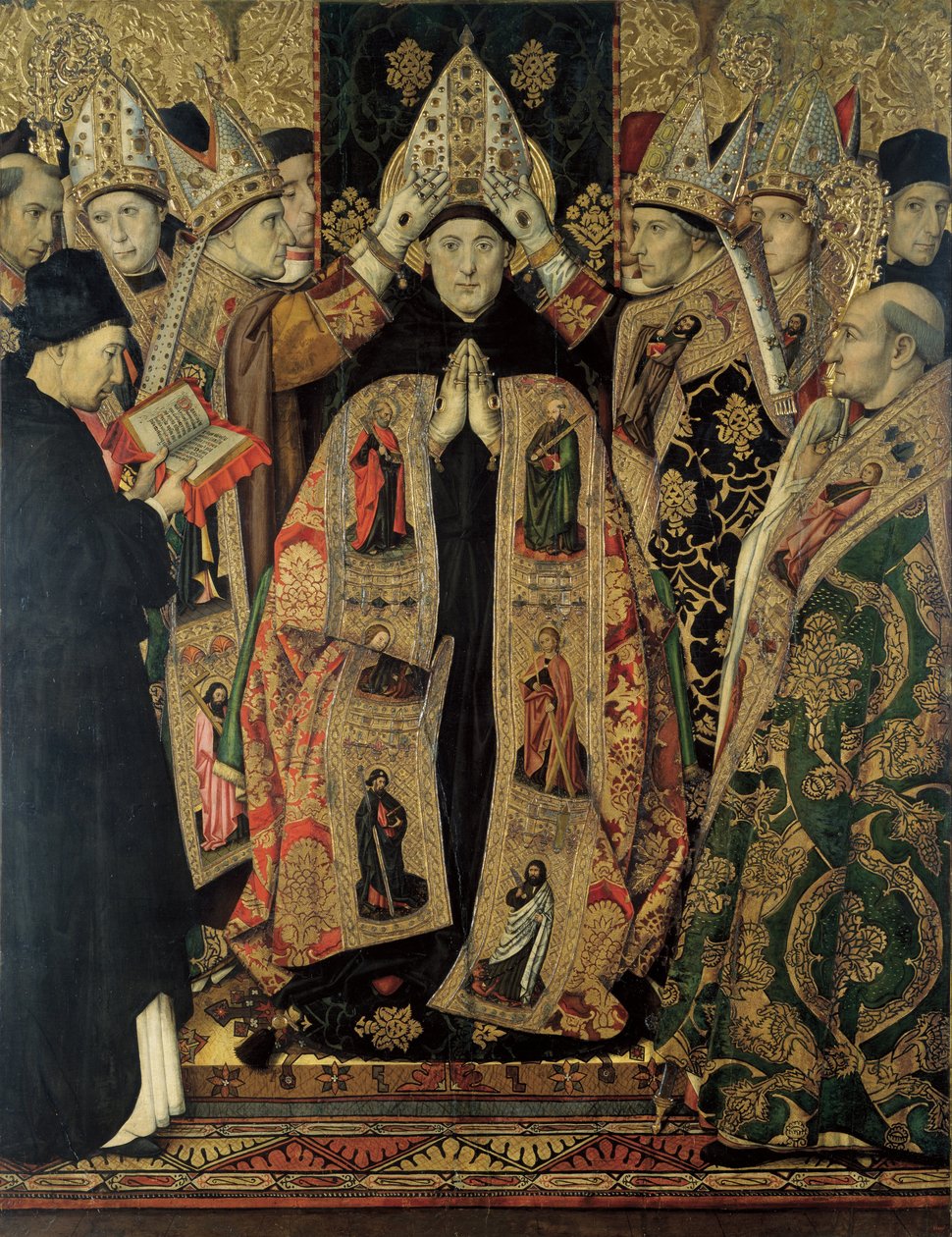 Consécration de Saint Augustin - Jaume Huguet