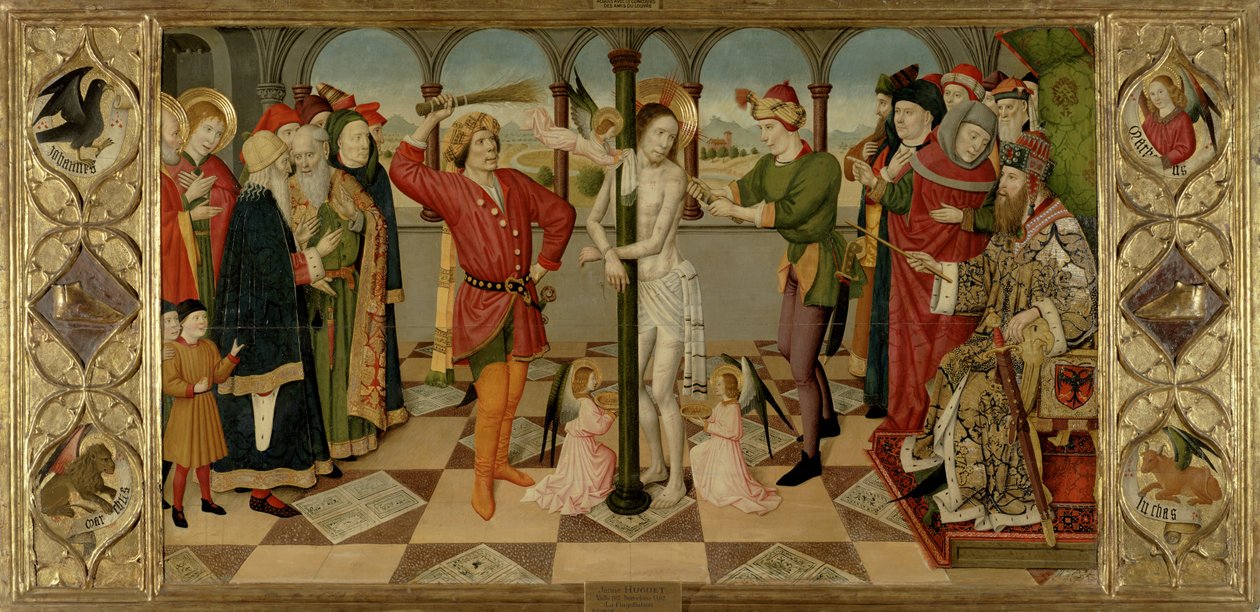 La Flagellation du Christ - Jaume Huguet