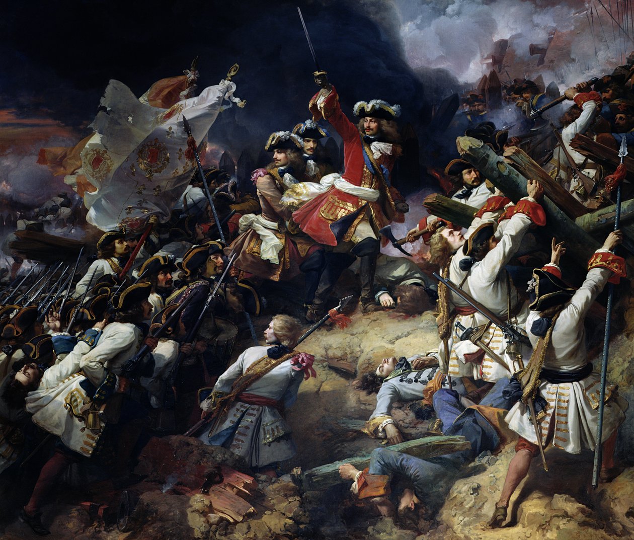 Bataille de Denain, 24 juillet 1712, 1839 - Jean Alaux