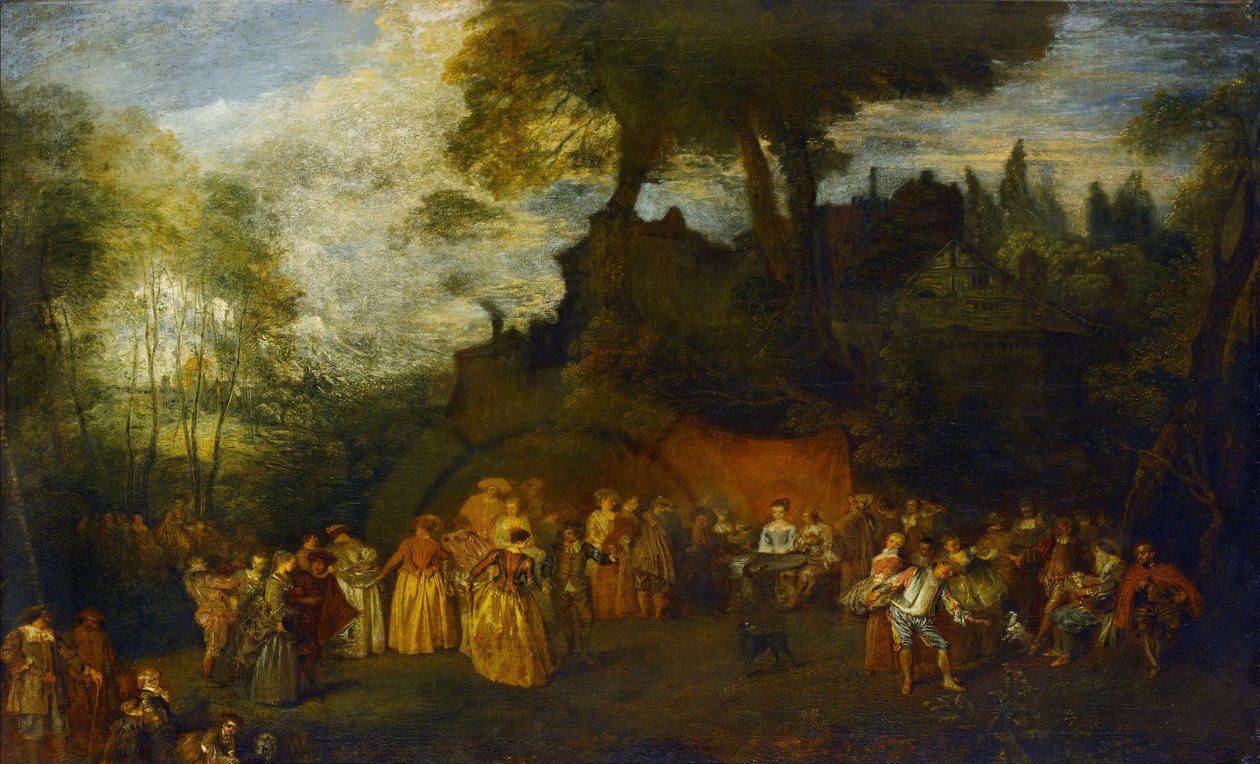 Le Mariage, vers 1712-16 - Jean Antoine Watteau