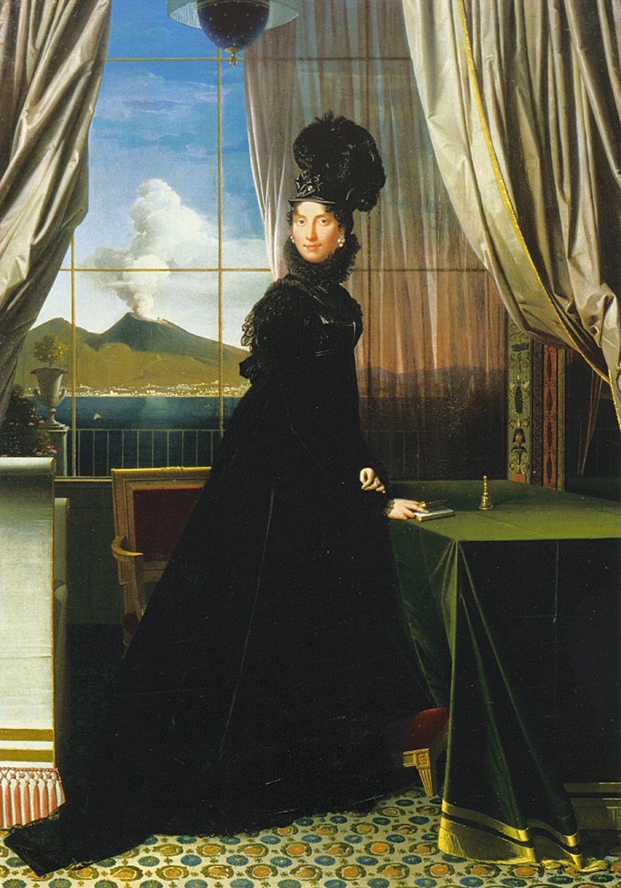 Caroline Murat, reine de Naples, 1814 - Jean Auguste Dominique Ingres