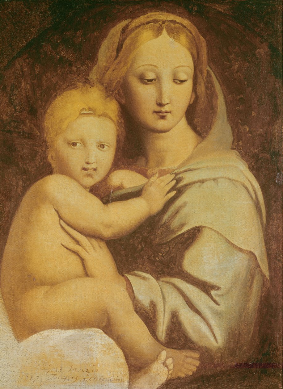 Madone du Candélabre - Jean Auguste Dominique Ingres