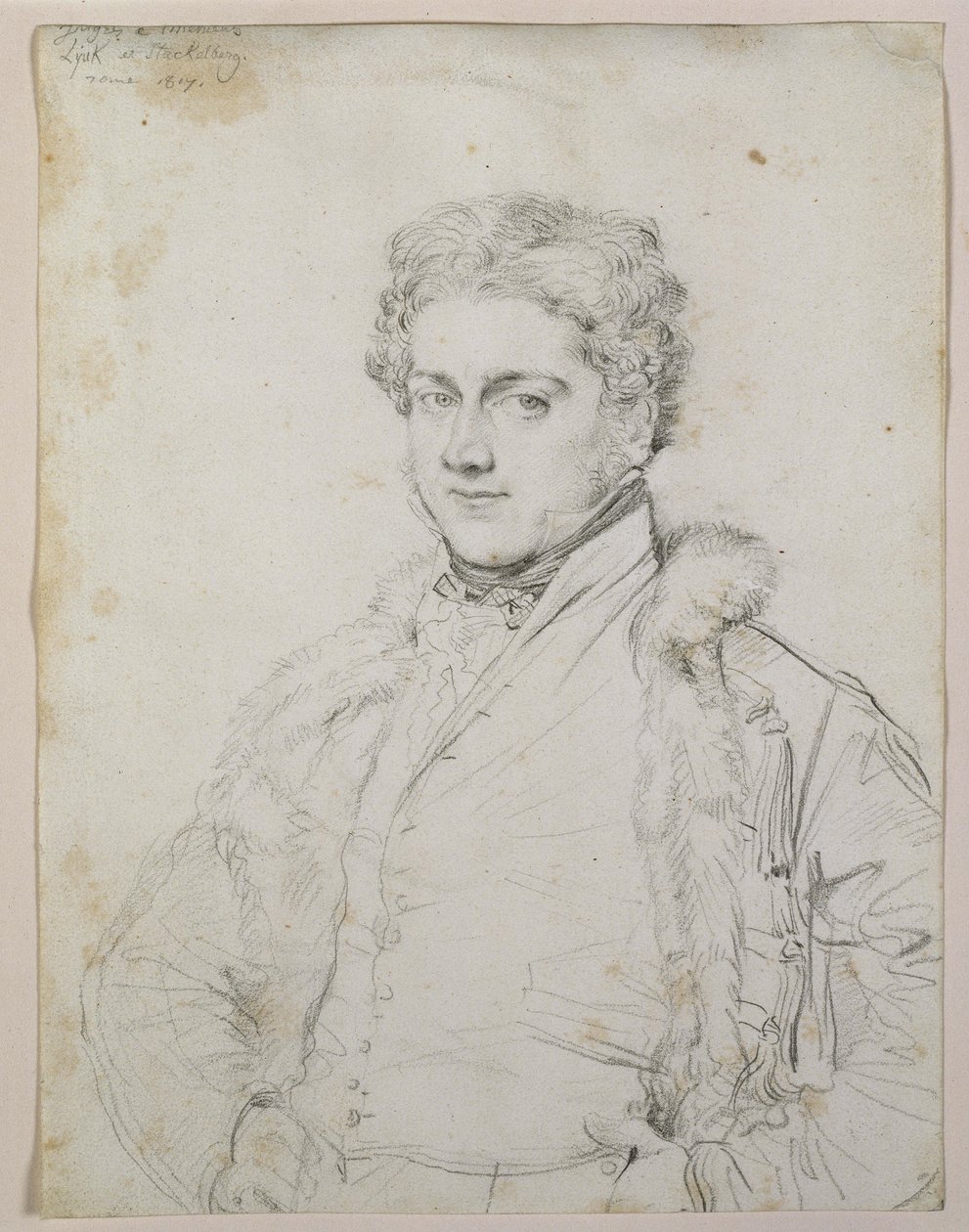 Portrait de Charles Robert Cockerell, 1817 - Jean Auguste Dominique Ingres