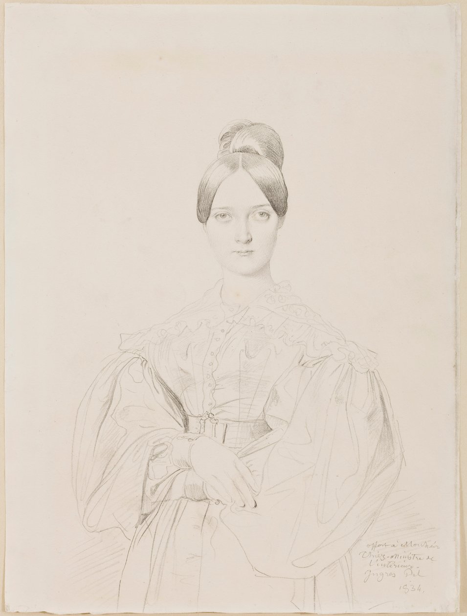 Portrait de Madame Thiers, 1834 - Jean Auguste Dominique Ingres