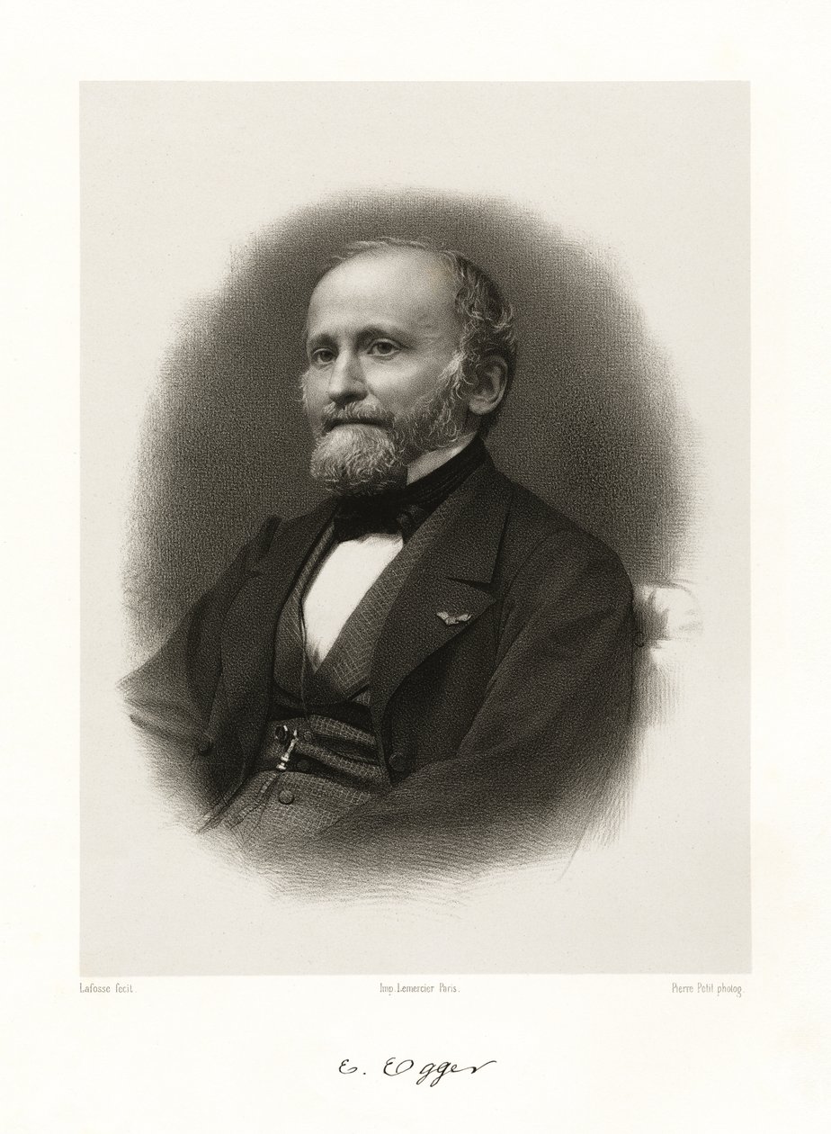 Émile Egger - Jean Baptiste Adolphe Lafosse