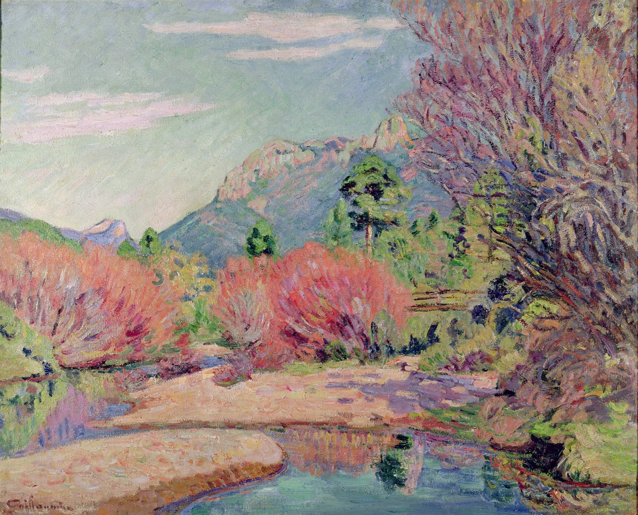 Les rives de la Sedelle à Crozant - Jean Baptiste Armand Guillaumin