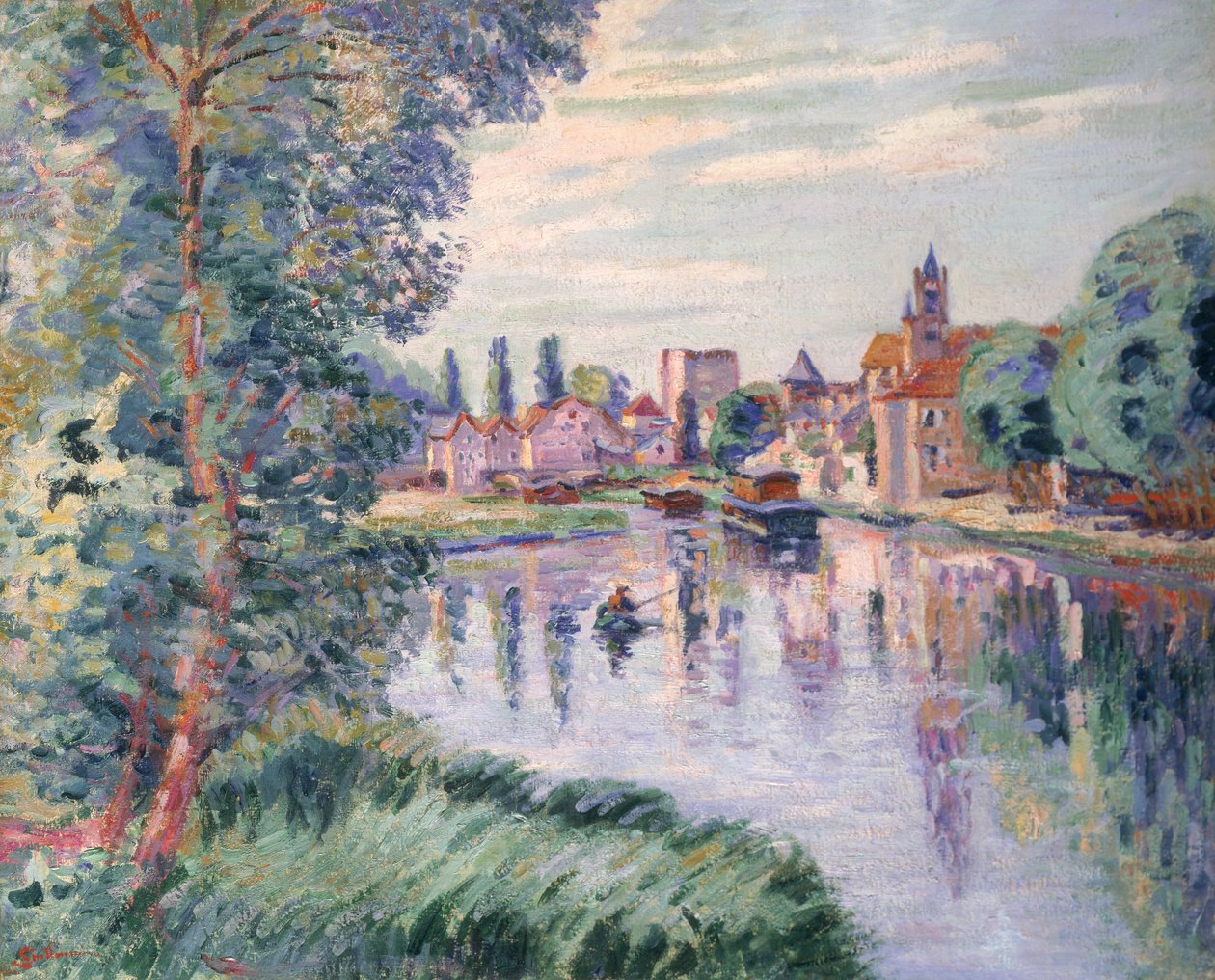 Le Vieux Samois, vers 1900 - Jean Baptiste Armand Guillaumin