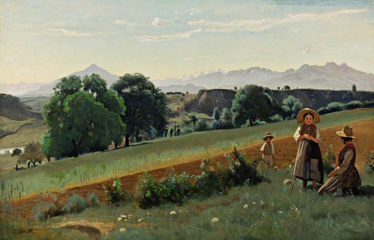Mornex - Jean Baptiste Camille Corot