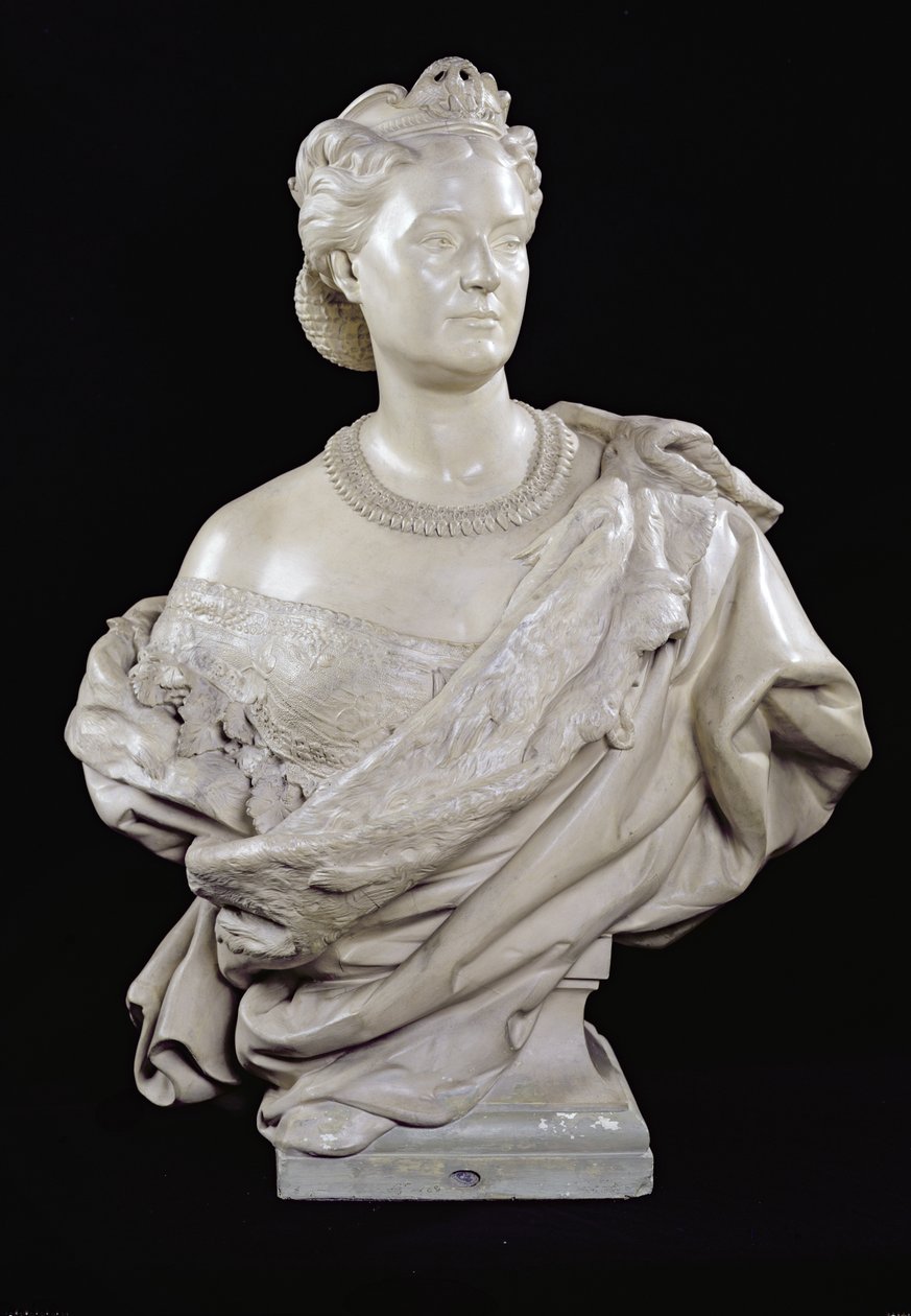 Buste de la princesse Mathilde (1820-1904) vers 1862-63 - Jean Baptiste Carpeaux