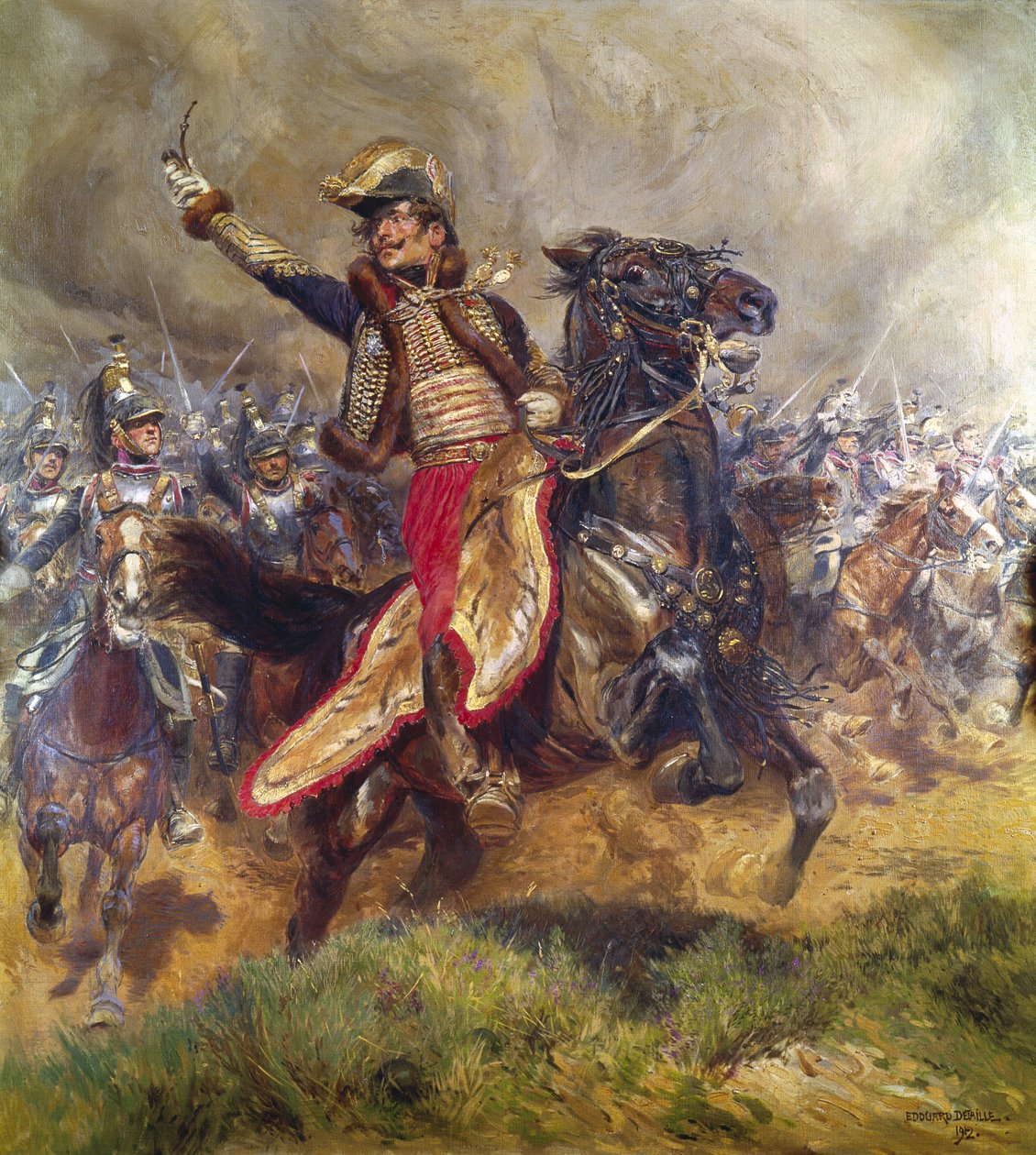 Général Antoine-Charles-Louis Lasalle (1775-1809) 1912 - Jean Baptiste Edouard Detaille