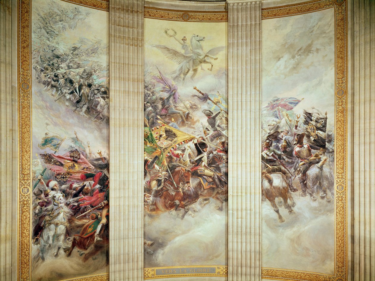 Vers la gloire (fresque) - Jean Baptiste Edouard Detaille