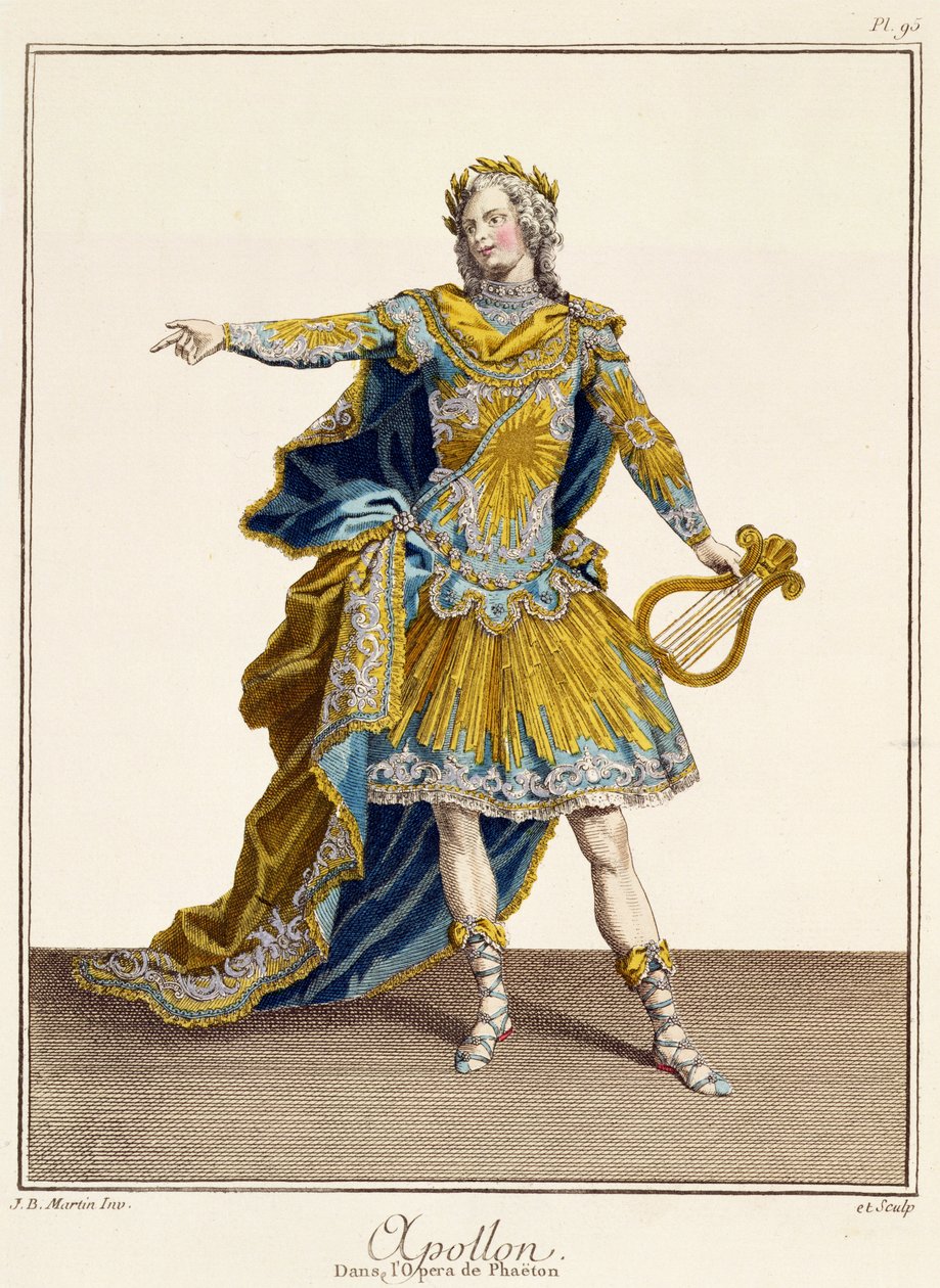 Costume pour Apollon dans l