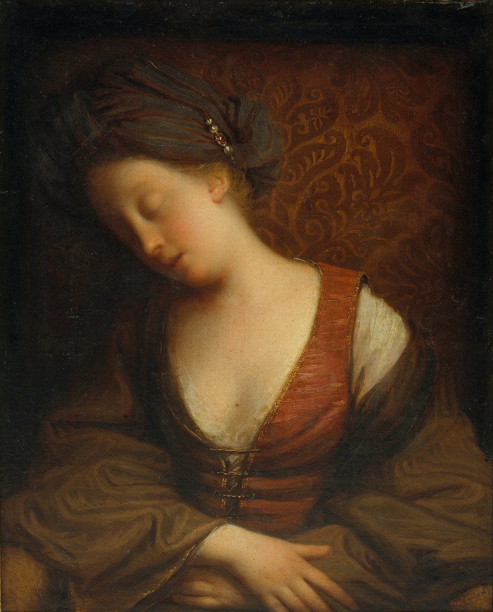 Jeune femme dormant - Jean Baptiste Santerre