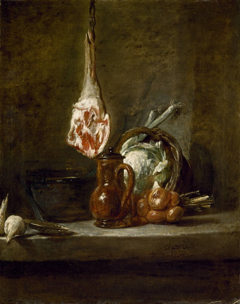 Nature Morte avec une Jambe d