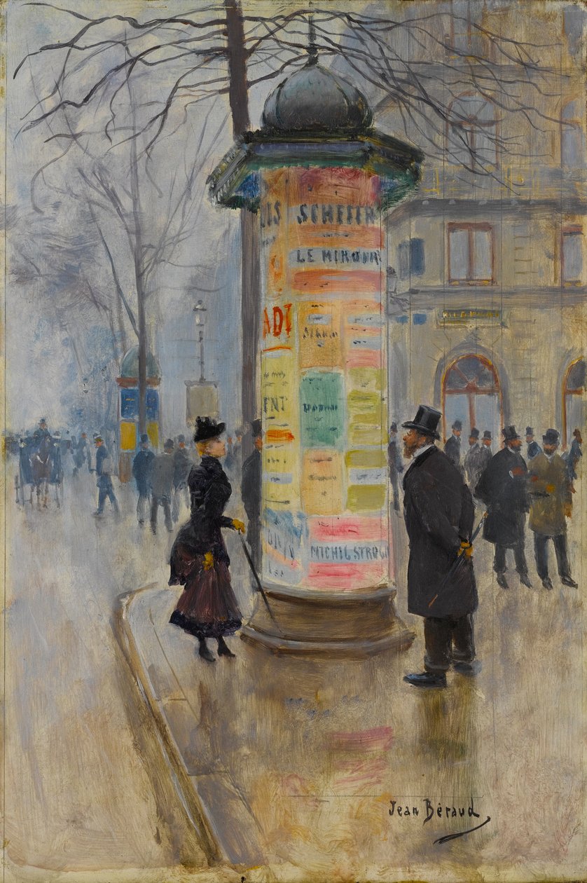 Scène de rue parisienne - Jean Beraud