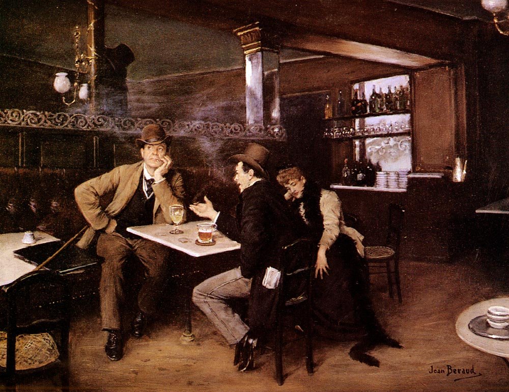 Au Bistro - Jean Beraud