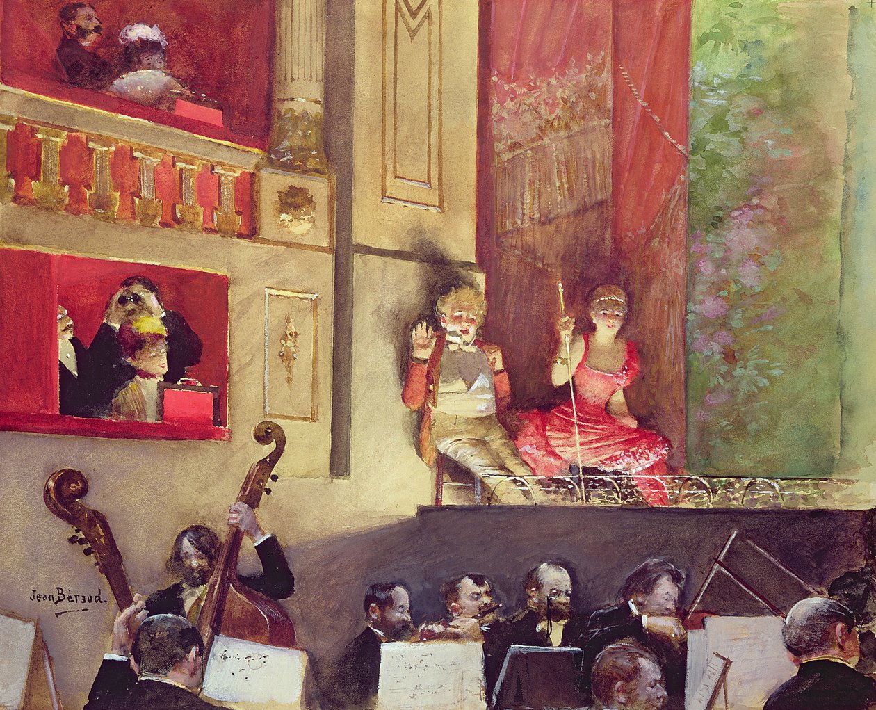 Café-concert - Jean Beraud