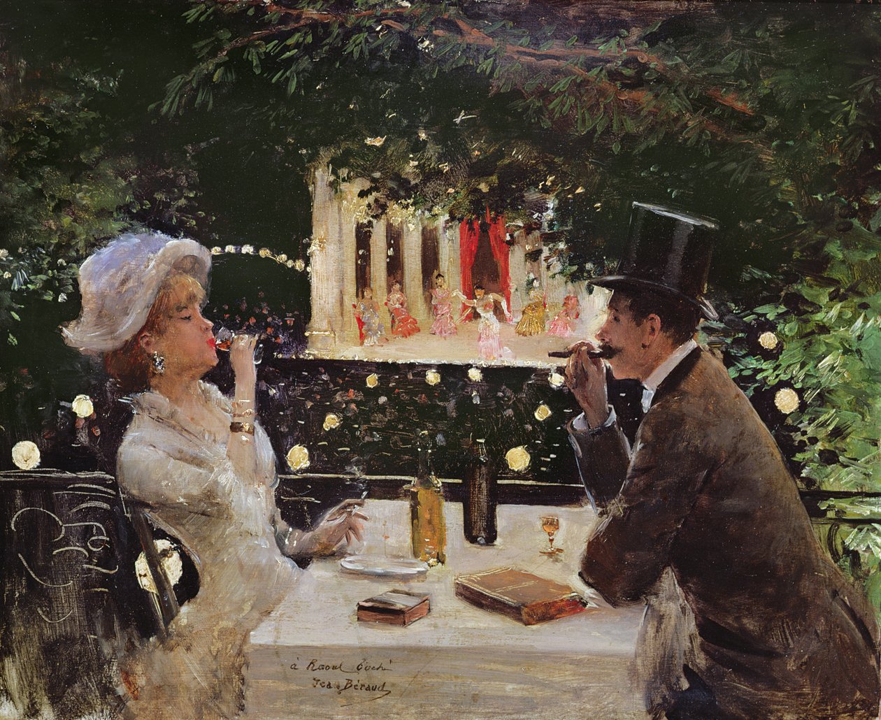 Dîner aux Ambassadeurs, c.1882 - Jean Beraud