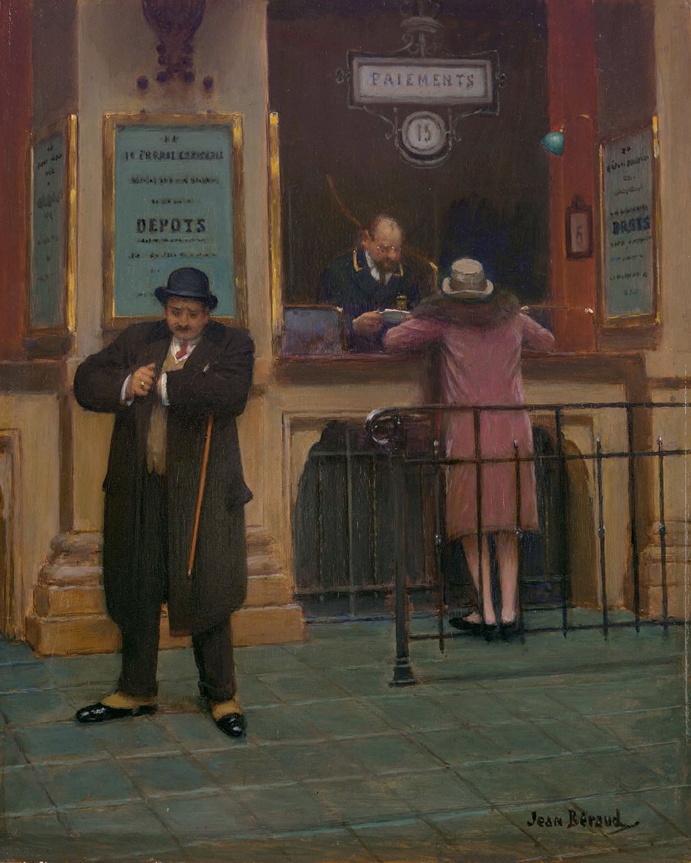 Le Mont-de-Piété - Jean Beraud