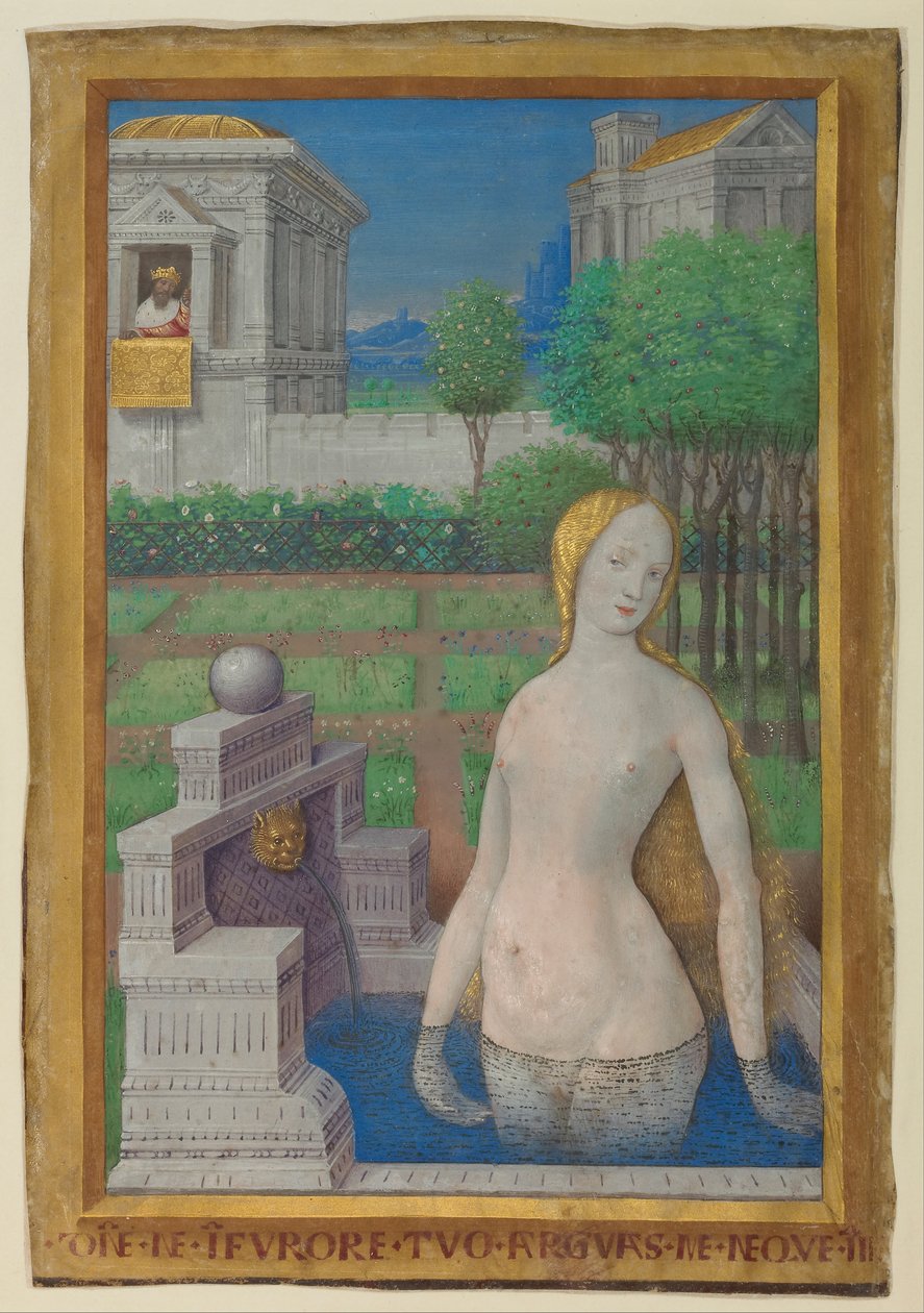 Bethsabée au bain - Jean Bourdichon