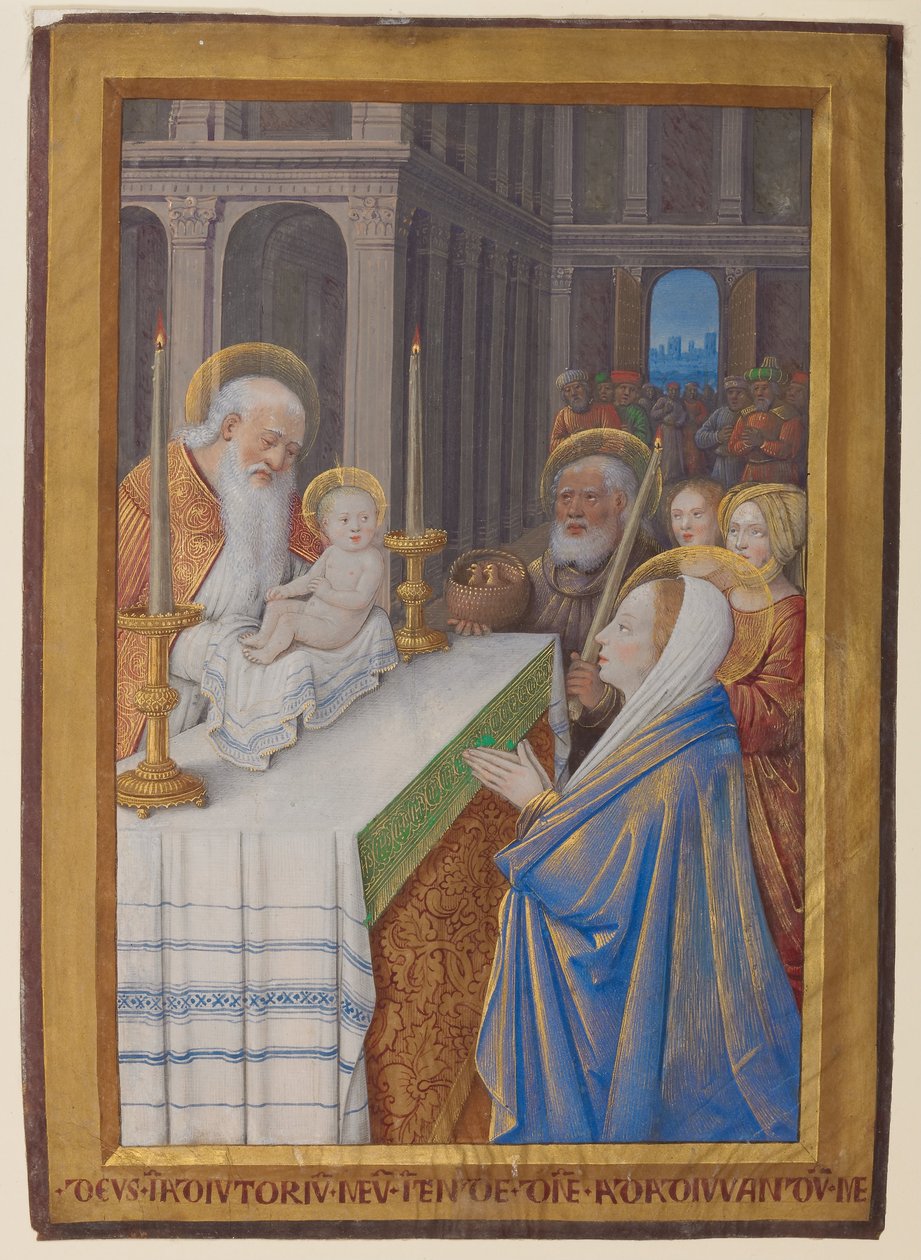 La Présentation au Temple - Jean Bourdichon