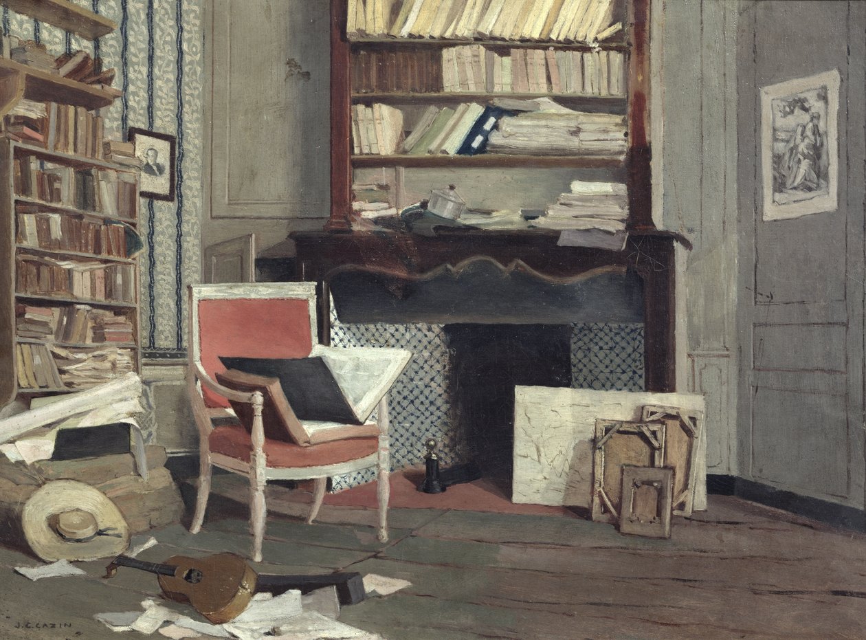 Intérieur du cabinet du docteur X - Jean Charles Cazin