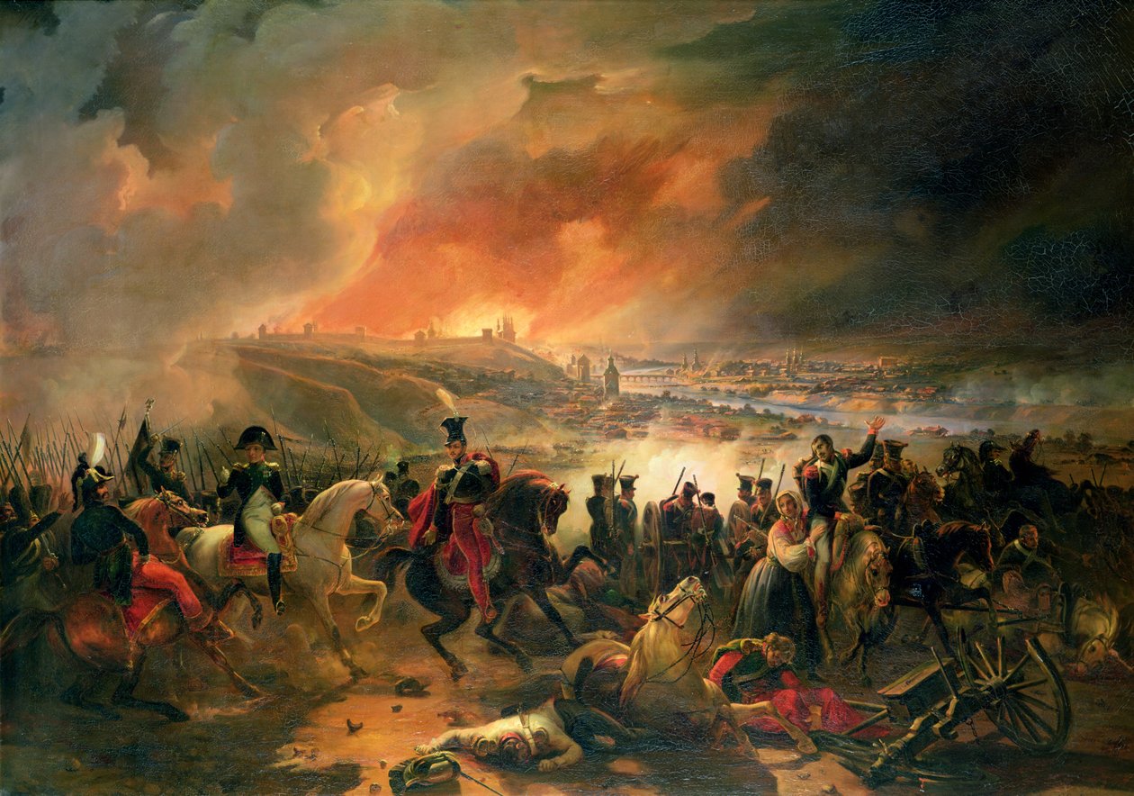 La bataille de Smolensk, 17 août 1812 - Jean Charles Langlois