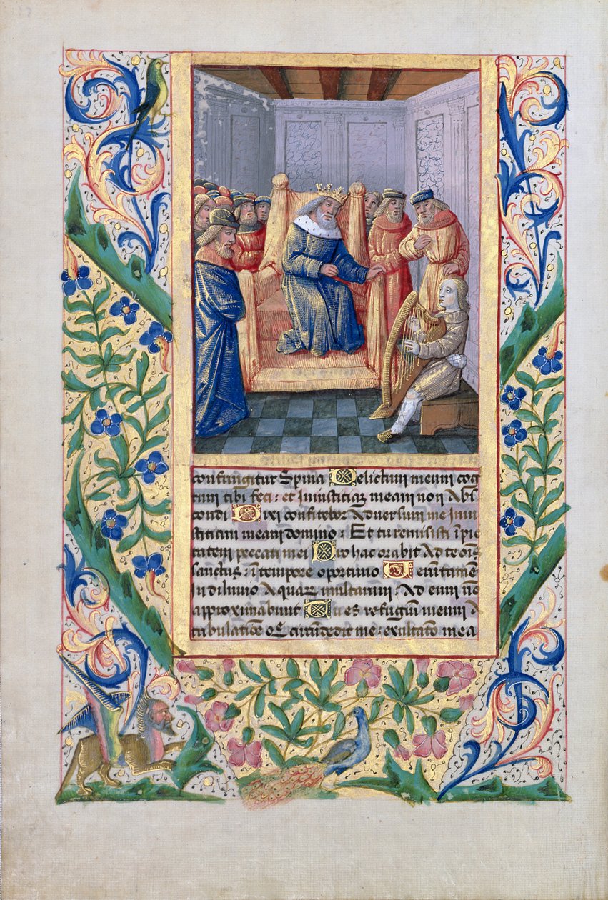 Saül écoutant David jouer de la harpe, du 