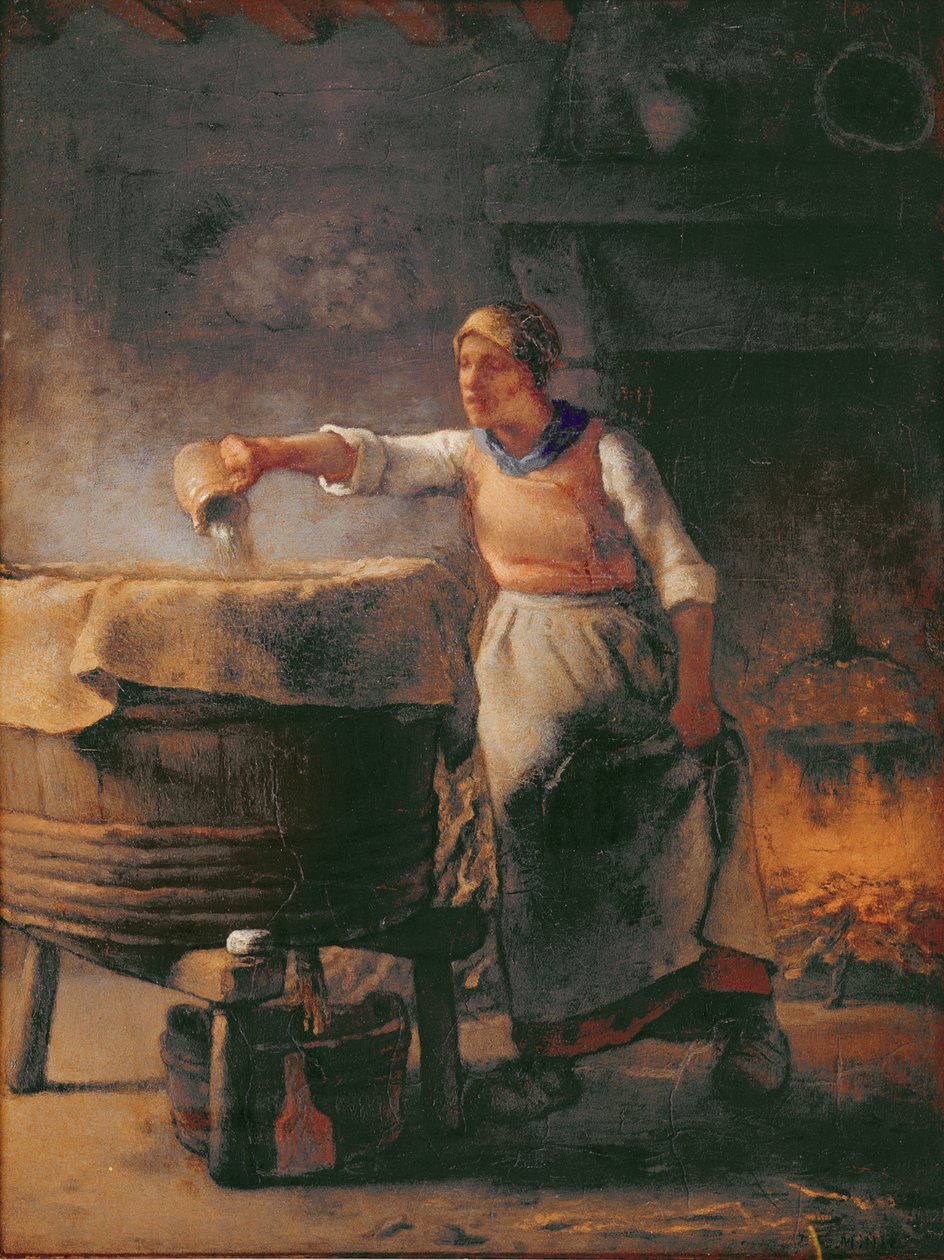 La chaudière, 1853-54 - Jean Francois Millet