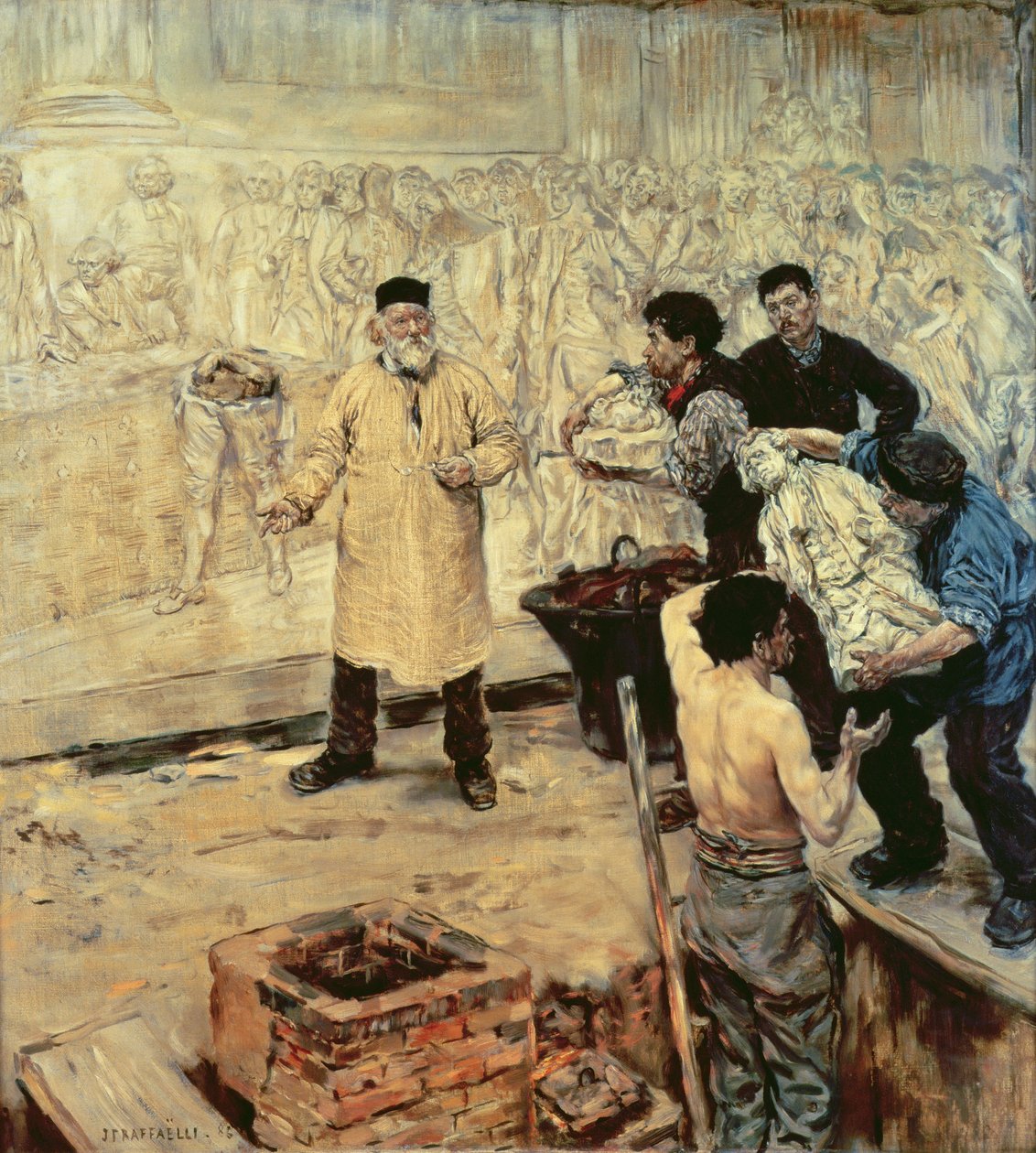 À la fonderie, 1886 - Jean Francois Raffaelli