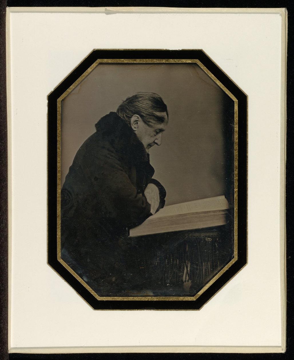 Autoportrait avec un Volume de Folio - Jean Gabriel Eynard