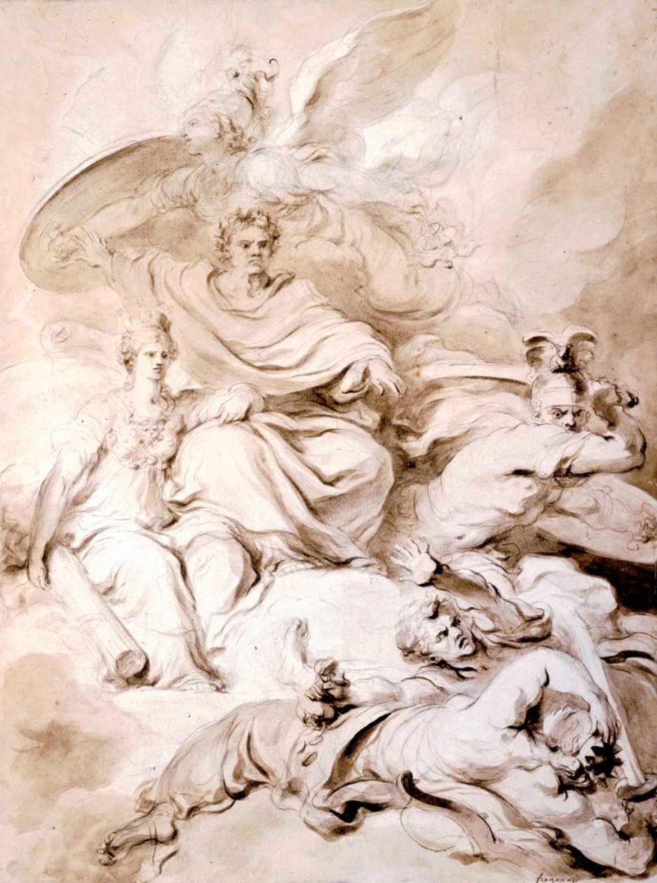 Au génie de Franklin - Jean Honore Fragonard