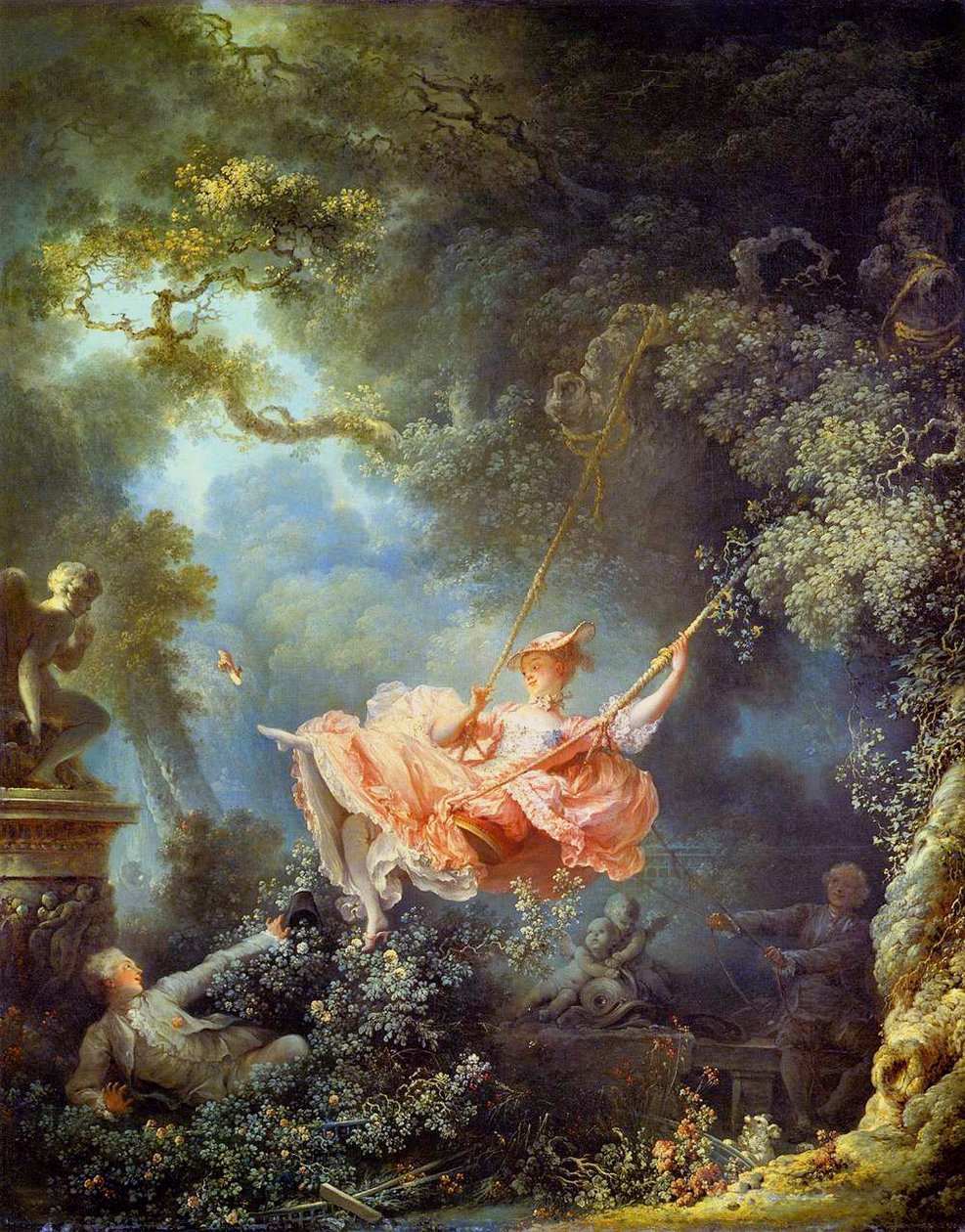La balançoire - Jean Honore Fragonard