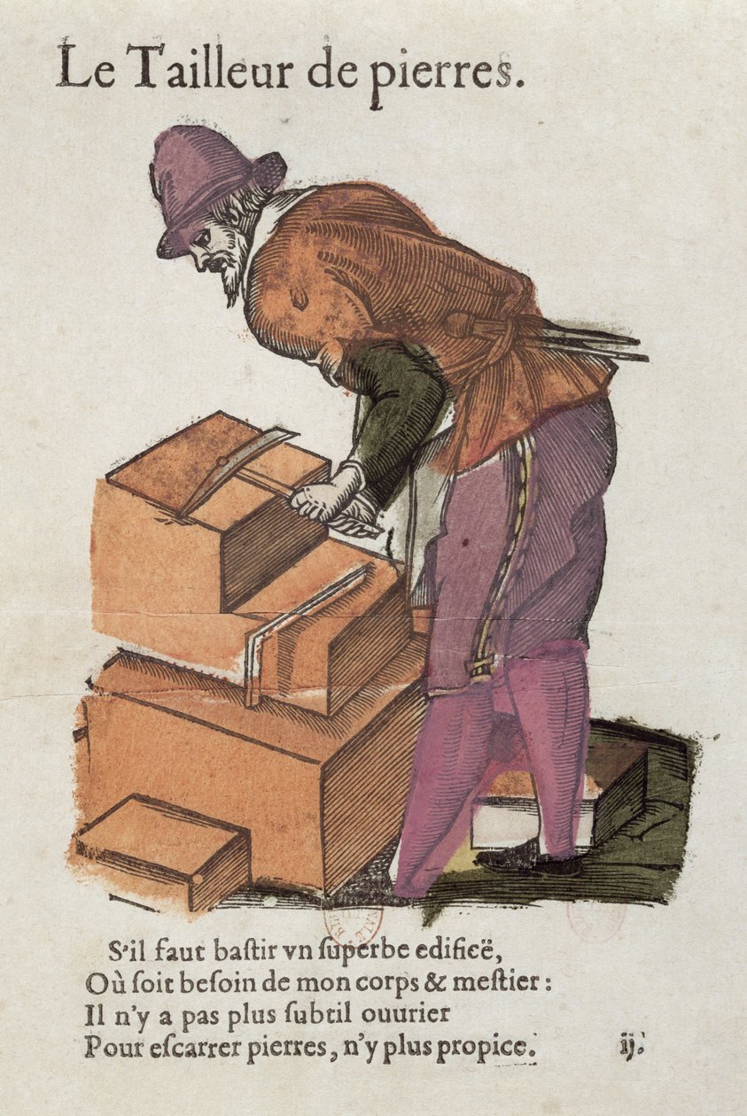 Le tailleur de pierre - Jean Leclerc