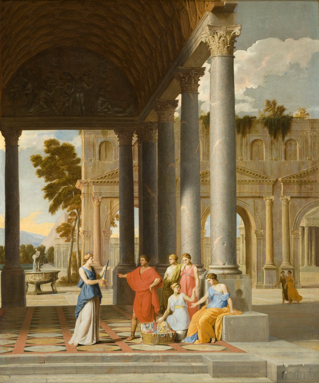 Achille découvert parmi les filles de Lycomède - Jean Lemaire
