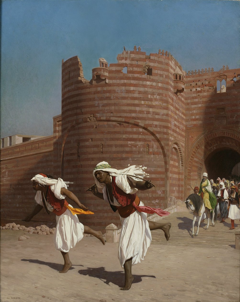 Les coureurs du pacha - Jean Leon Gerome