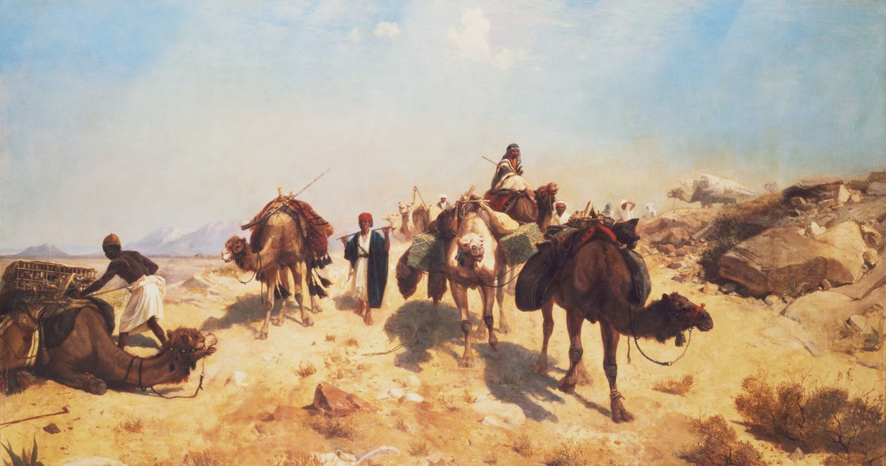 Traversée du désert - Jean Leon Gerome