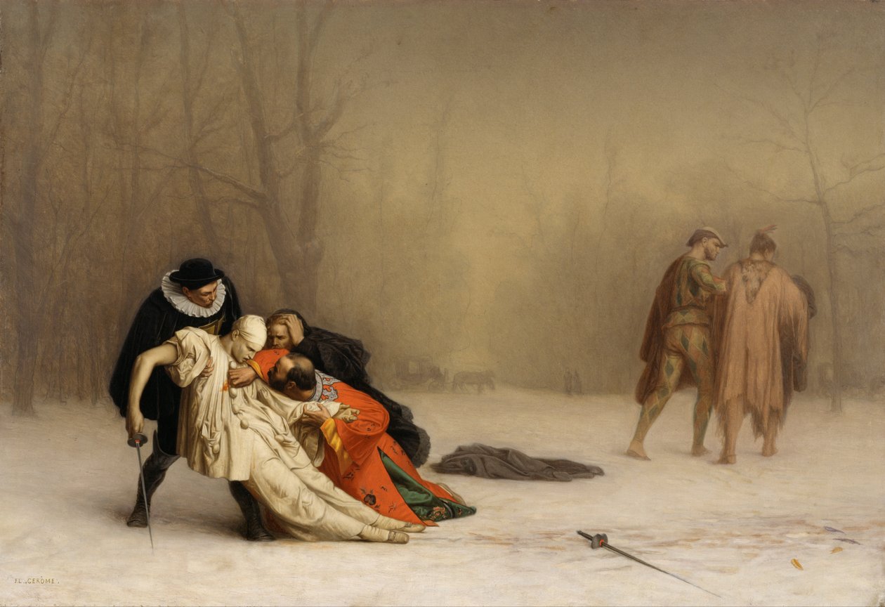 Le duel après le bal masqué - Jean Leon Gerome