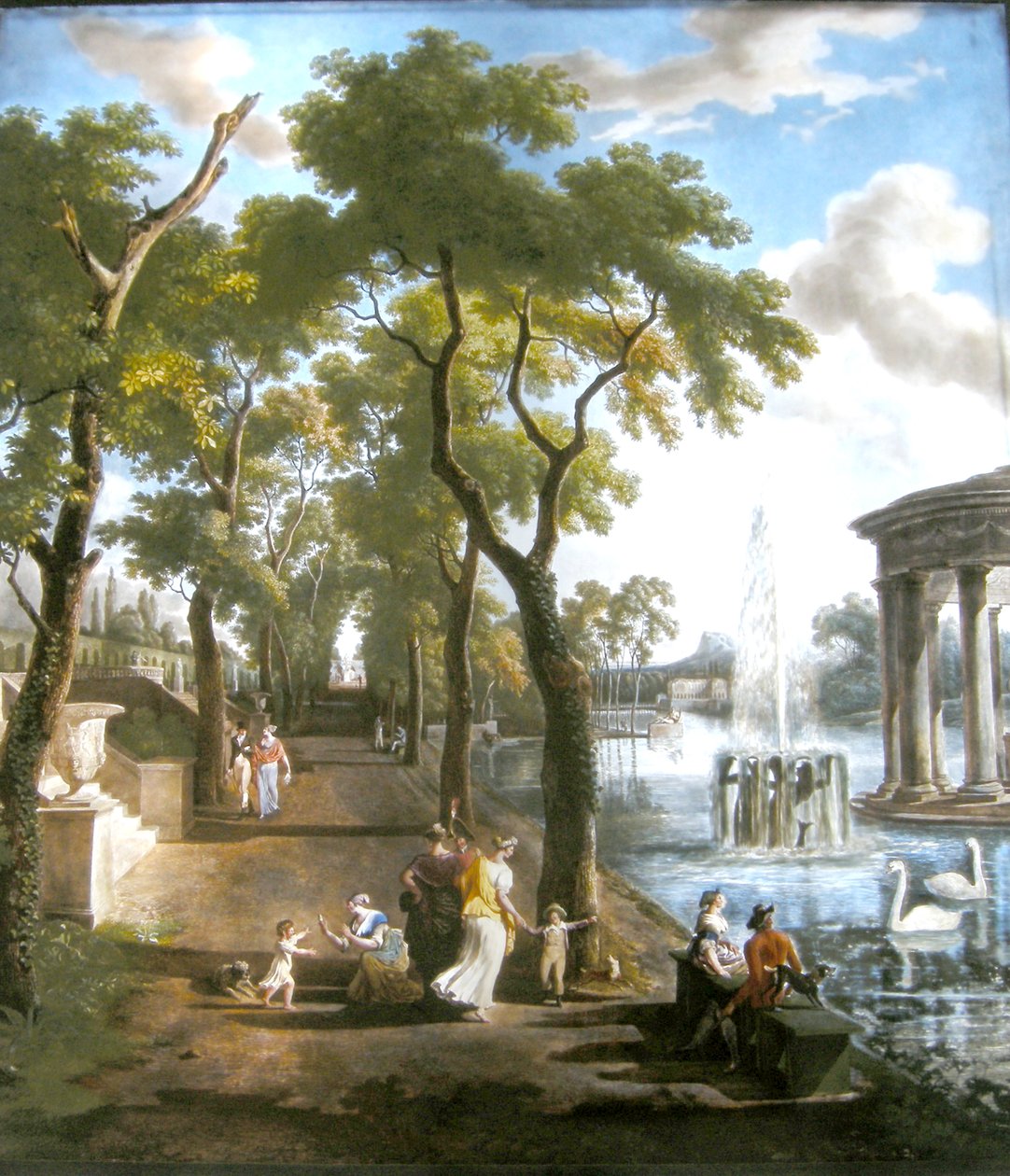 Paysage imaginaire, usine Dihl, 1806 - Jean Louis De Marne