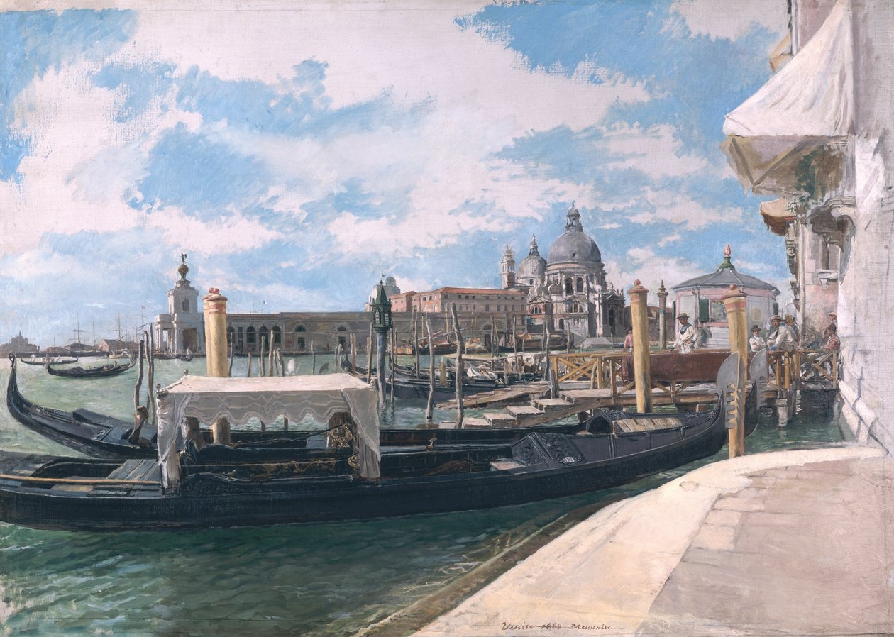 Le Grand Canal, Venise, 1888 - Jean Louis Ernest Meissonier