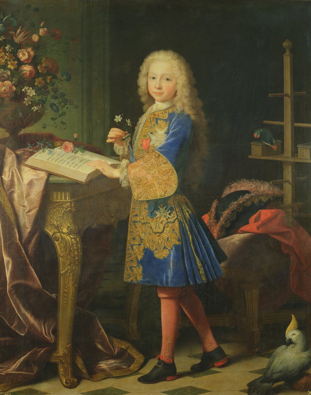 Charles III (1716-88) enfant, 1725-35 - Jean Ranc