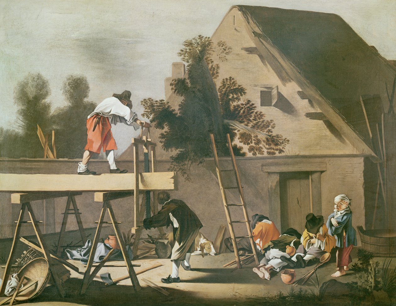 Les Scieurs, 1692 - Jean Tassel