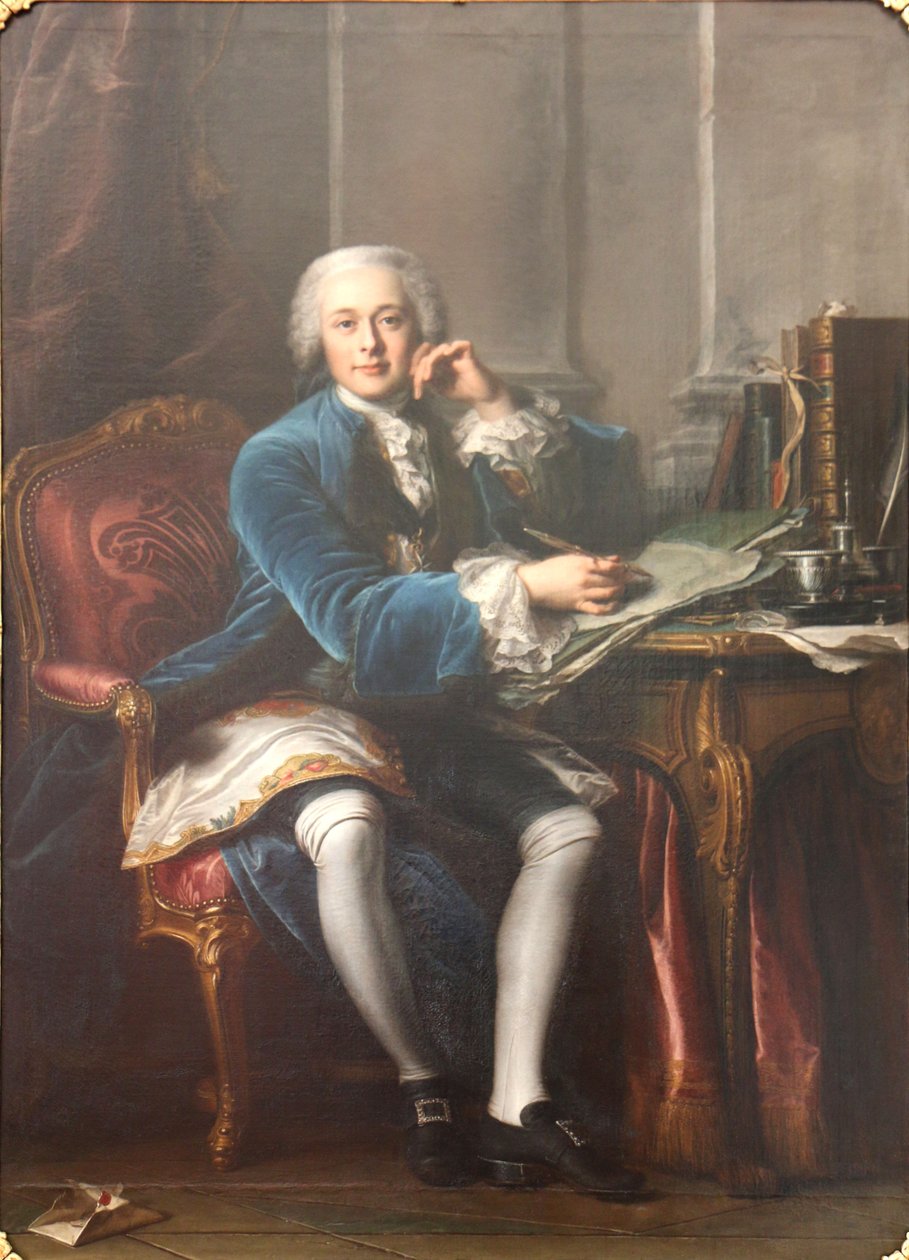 Portrait de Joseph-François-Xavier de Seytres, marquis de Caumont - Jean Valade