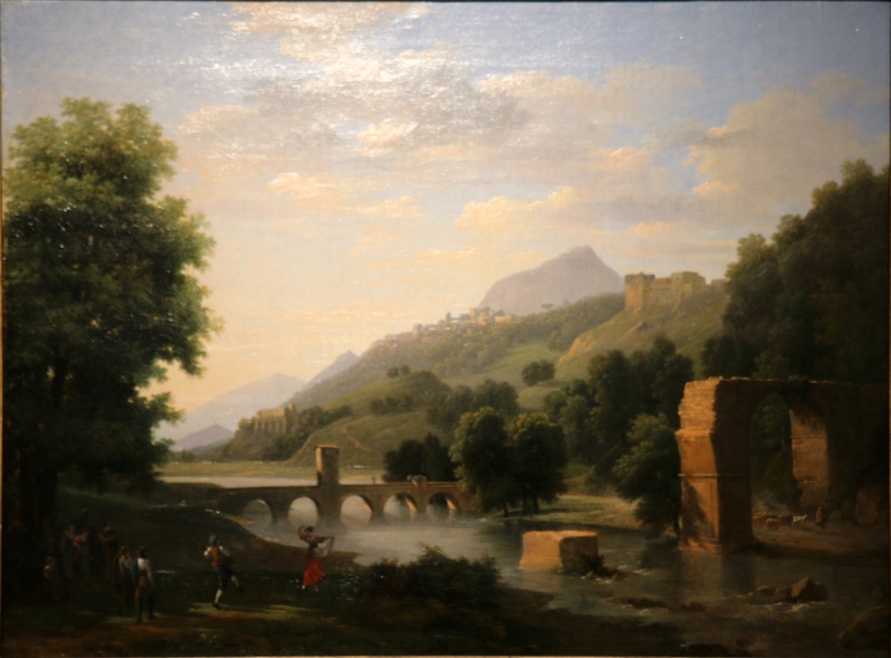 Paysage italien - Jean Victor Bertin