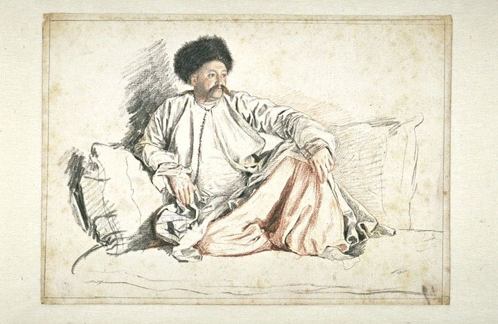 Portrait de M. Levett - Jean Étienne Liotard
