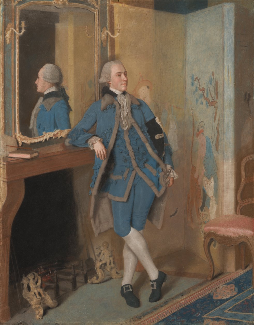 Portrait de John, Lord Mountstuart, plus tard 4e comte et 1er marquis de Bute - Jean Étienne Liotard